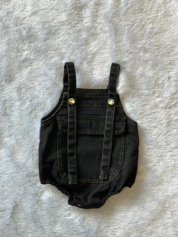 Denim Infant Romper