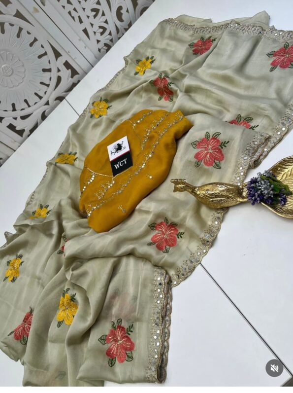 Soft Rangoli Silk Saree