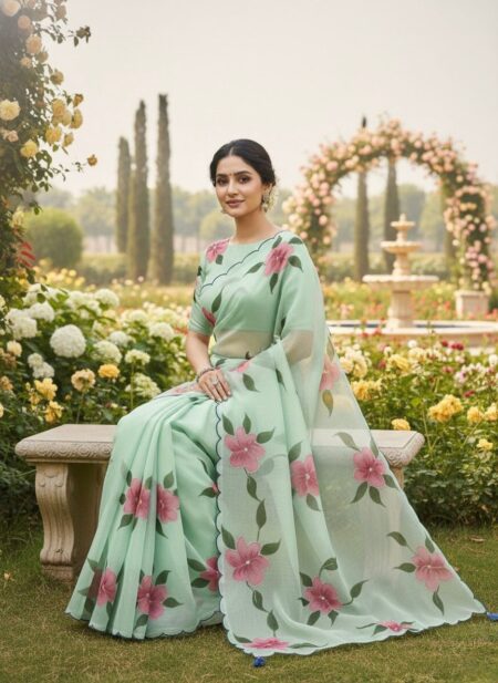 Soft Pure Organza Saree