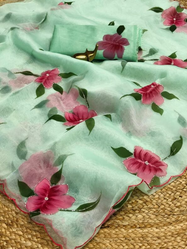 Soft Pure Organza Saree