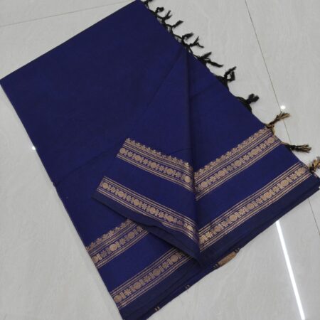 KANCHI COTTON SAREES ZARI BORDER