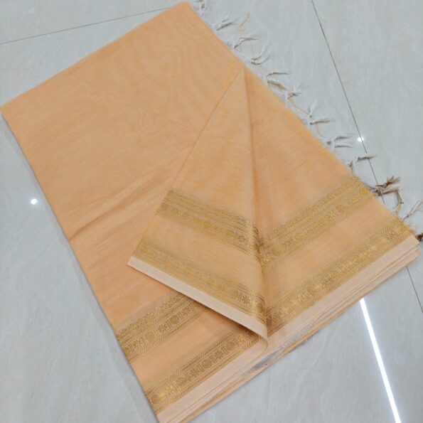 KANCHI COTTON SAREES ZARI BORDER