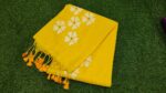 Sheuli Hand Print CK Khadi Saree for Women - Purple for women