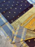 Katan Silk Double Zari Saree Katan Silk Double Zari Saree for women